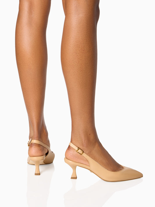 Perfect Kitten Sling 50 in Sand Calf