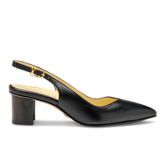 Perfect Emma Sling 50 in Black Calf