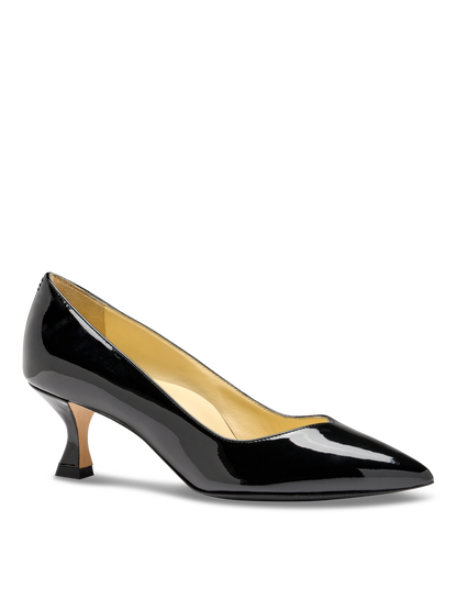 Perfect Kitten Pump 50 in Black Patent