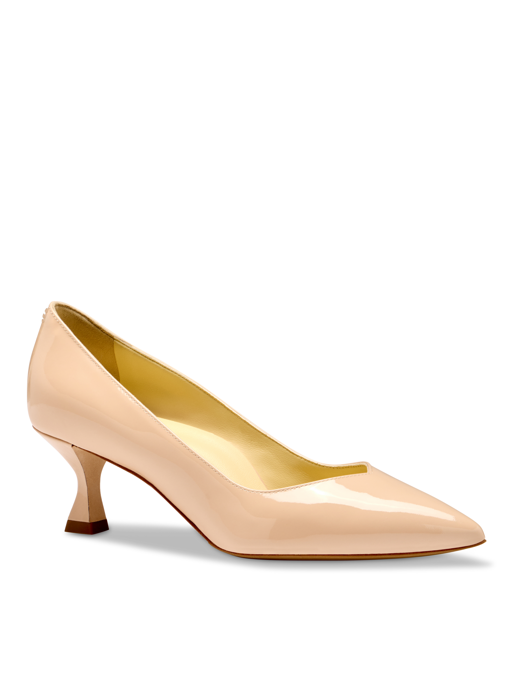 Perfect Kitten Pump 50 in Light Sand Patent
