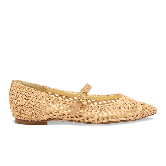 Runi in Almond Raffia
