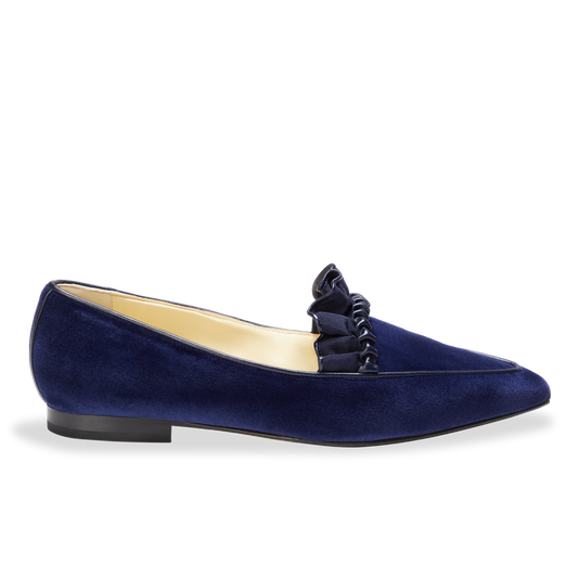 Gudel in Navy Velvet