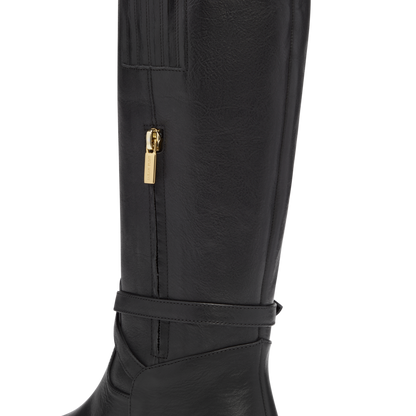 Perfect Riding Boot 30 in Black Vachetta