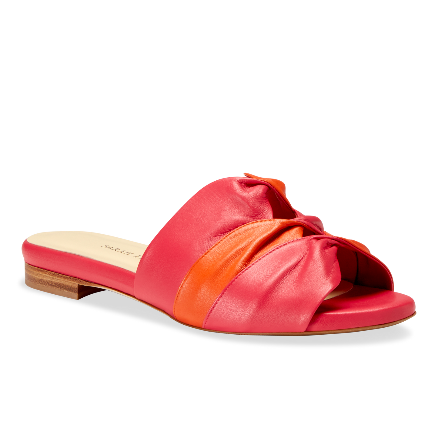 Arabesque Slide in Positano Pink Nappa