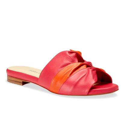 Arabesque Slide in Positano Pink Nappa